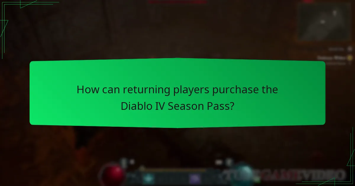 Who qualifies as a returning player for the Season Pass rewards?