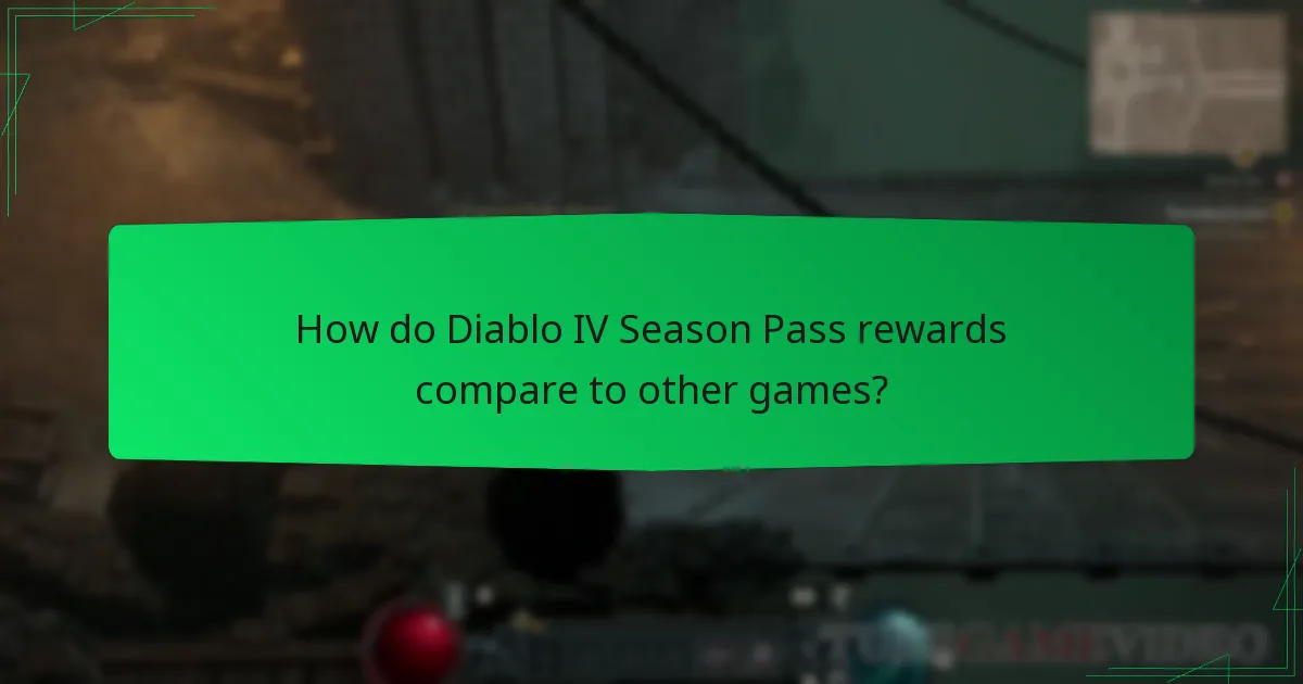 How do players unlock rewards in the Diablo IV Season Pass?
