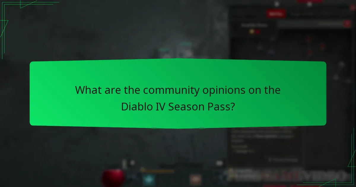 How does the Season Pass impact gameplay in Diablo IV?