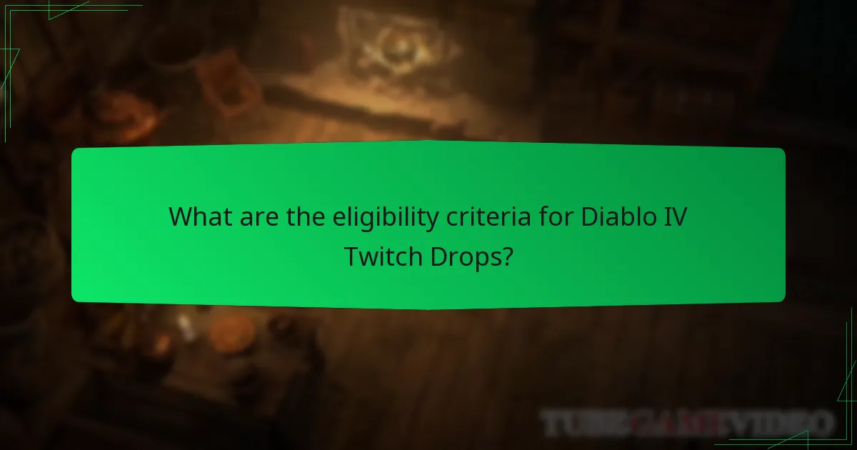 What rewards can you earn from Diablo IV Twitch Drops?