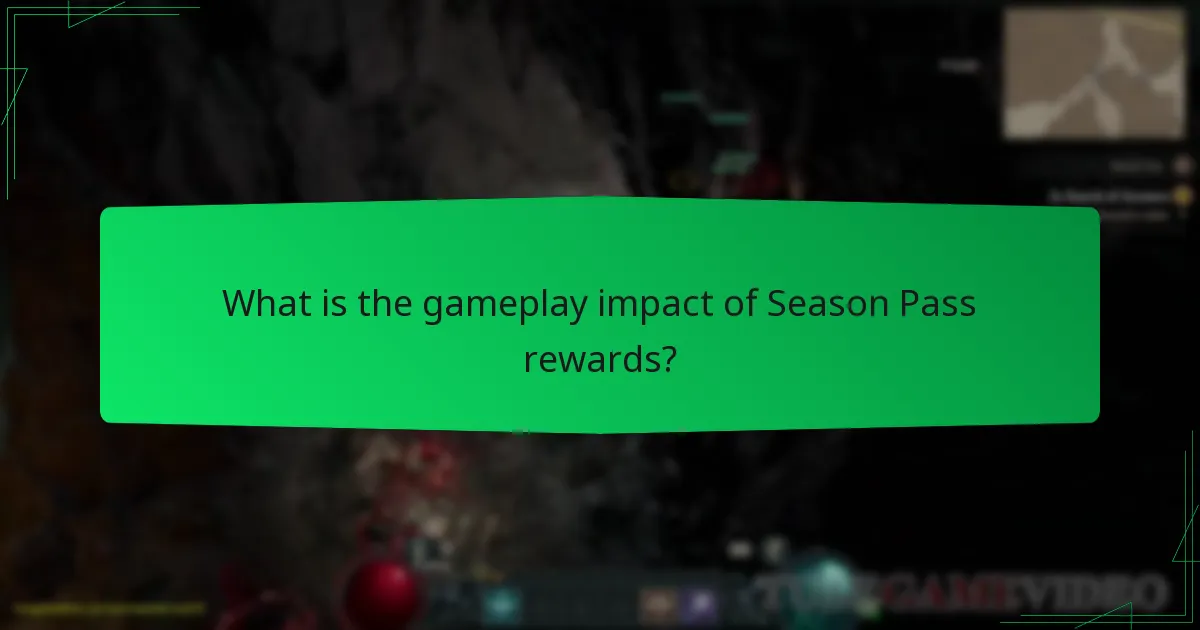What is the gameplay impact of Season Pass rewards?